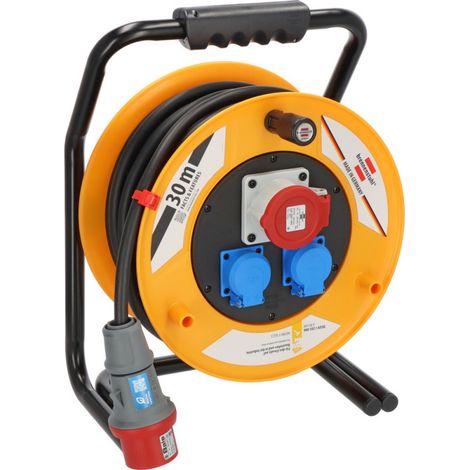 Brennenstuhl 1316300 Kabeltrommel 30 m Schwarz CEE-Stecker 16 A 5polig (1/4)