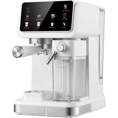 Machine à espresso 20 bars avec mousseur de lait automatique