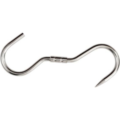 GANCIO INOX P/MACELLAIO GIREVOLE 210 X 9 MM