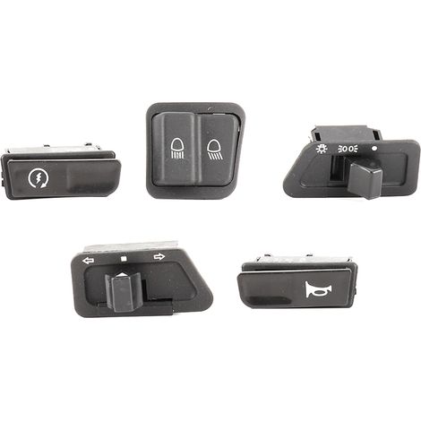 Kit de 5 pièces pour moto GY6 125 cm³ : démarreur, feux de croisement/route, phare, klaxon, clignotants. (1/5)