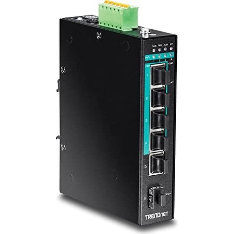 Trendnet TI-PG541 switch L2 Gigabit Ethernet (10/100/1000) non géré Power over Ethernet (PoE) Noir (1/5)
