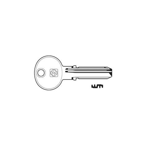 CHIAVI PUNZONATE PER CILINDRI TESA 5+5 SPINE TE7- - TE7 - 5 pezzi SILCA