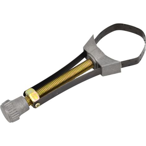 Awtools chiave regolabile per filtro olio de, modello 55-110 mm, idealeper la meccanica automobilistica, design defirm grip, range di serraggio de 55 a 110 mm, heavy duty