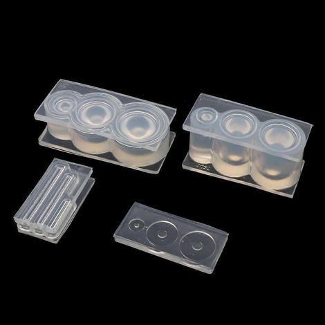 Handgefertigter 3D-Mini-Milchtee-Tassen-Anhänger, hergestellt mit UV-Harz-Gussform