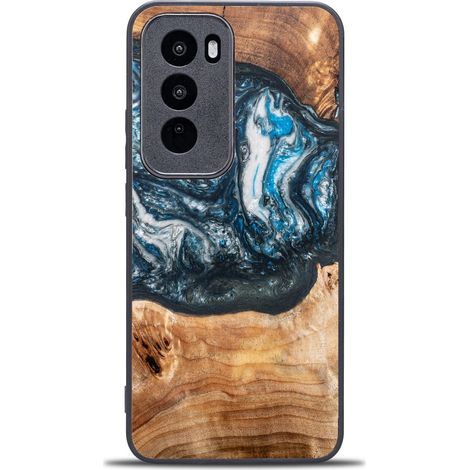 Coque Bewood Unique pour Oppo Reno 12 5G – Planètes – Terre (1/4)