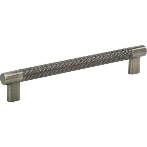 Poignée d'armoire de cuisine Gris acier 203 mm de centre à centre 1 lot Quincaillerie de meuble Poignée d'armoire Poignée de tiroir de salle de bain (1/5)