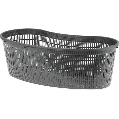 Teichpflanzkorb 45 cm oval Kunststoff, oval, schwarz (1/3)