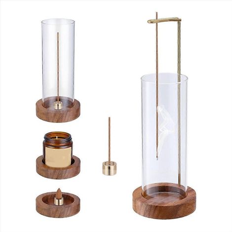 Porte-encens, porte-bâtonnets d'encens, brûleur d'encens volant (1/5)