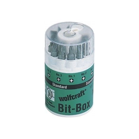 Bit - inserti per avvitatori Wolfcraft, con attacco esagonale da 1/4" (1/2)
