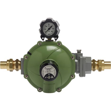 Favex – Détendeur gaz propane réglable 8-35kg/h – Mâle 3/4" avec manomètre – Pression ajustable pour usage professionnel
