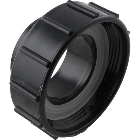 Raccord union Waterway Plastics 806105232861 de 2 1/2 po avec emout en S de 2 po et joint.
