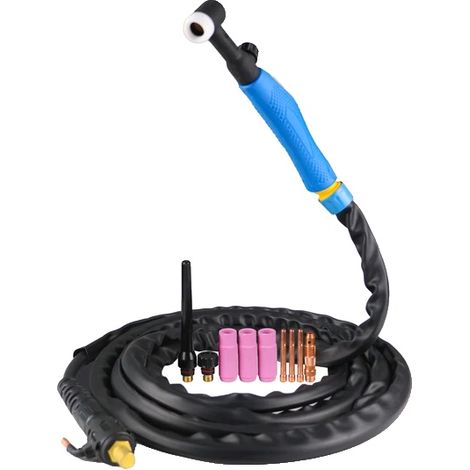 Torche de soudage MIG et TIG, tête en cuivre, compatibilité polyvalente, WP-17V LIFT TIG (1/2)