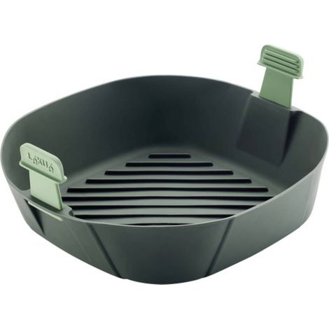 Lékué 8710755887123 Cestello per friggitrice ad aria calda XL Senza BPA, Per alimenti, lavabile in lavastoviglie, Con m (1/5)