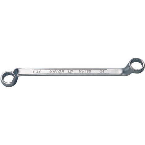 Chiavi poligonali cromate doppie curve -mm.21x23