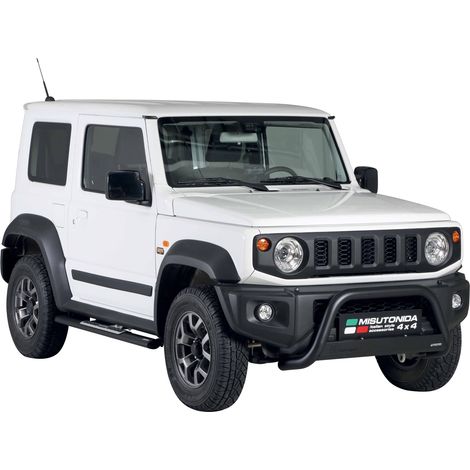 Pare-buffle Avant pour Suzuki Jimny 2018-2026 63 mm en Acier Noir