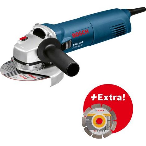 Bosch GWS 1400 + 0 601 824 900 smerigliatrice angolare 12,5 cm 11000 RPM 1400 W (1/2)