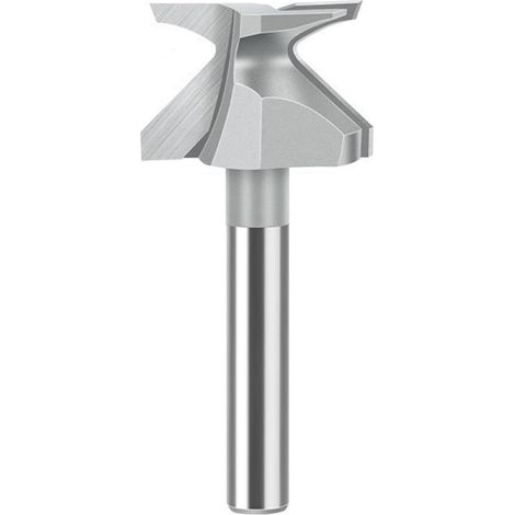 Fraise à défoncer pour portes en bois, armoires, outils de travail du chanfrein, fraise - (1/5)
