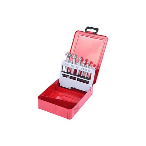 KS Tools  Set di frese per svasare e sbavare HSS  custodia