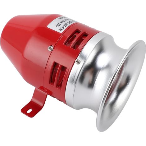 Sirène à moteur électrique 125db, klaxon d'alarme sonore pour maison, usine, école, Ranch, lieu de divertissement, DC12V 12,4 a