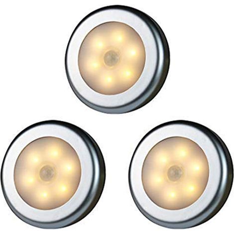 Lampe LED sans fil avec détecteur de mouvement pour dressing, cage d'escalier, couloir