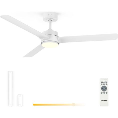 Ventilador de Techo Grunkel SKYEASY52/ 30W/ 3 Aspas 132cm/ 6 Velocidades (1/4)