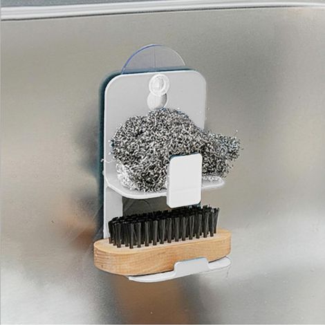 Plastic Kitchen Sponge Holder, Hanging Organizer (1/5)
