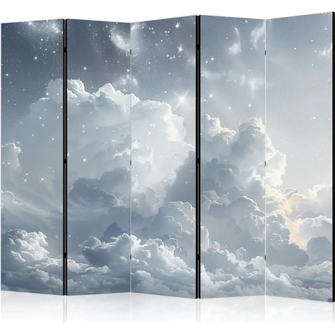 Biombo decorativo artgeist estrellas nubes 225 cm 172 cm