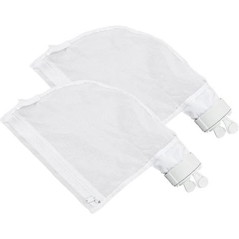 Bolsas de limpieza para piscinas, paquete de 2 bolsas de filtro de nailon con cremallera y filtro de repuesto para limpiador de piscinas Polaris 280/480. (1/5)