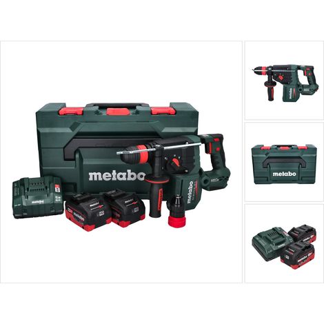 METABO Akku-Kombihammer KH 18 LTX BL 28 Q (601715660) metaBOX 165 L