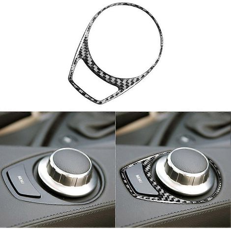 Habillage intérieur de voiture en fibre de carbone pour panneaux de commande et accessoires BMW Série 6 E63 E64 2004-2010 M6 2006-2010 (1/4)