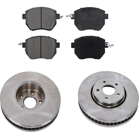 KIT FRENI ANTERIORI compatibile con INFINITI G TRE VOLUMI - DISCHI + PASTIGLIE OEM: FDB1881 / 18843 /SOSTITUZIONE DIRETTA/BASSA POLVERE/SILENZIOSO (1/5)