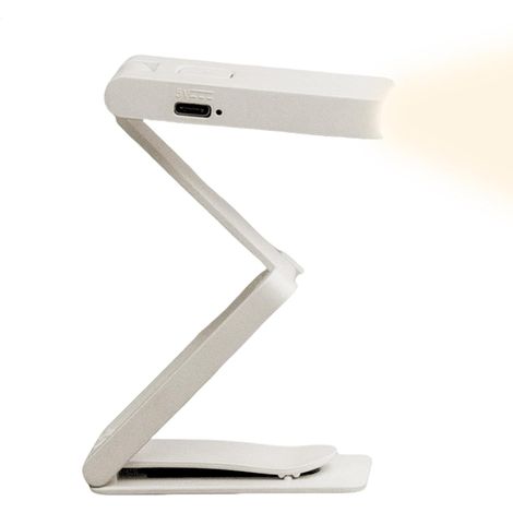 Lampe de lecture signet LED ajustable et rechargeable à (1/5)