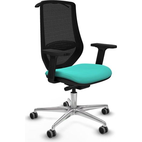 Piqueras y Crespo Mardos silla de escritorio ergonómica turquesa