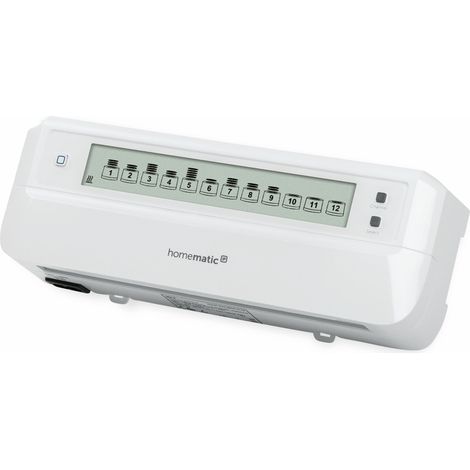 Homematic IP Funk Fußbodenheizungssteuerung  motorisch HmIP-FALMOT-C12 (1/5)