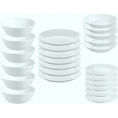 IKEA OFTAST Tafelservice TELLER 24-tlg. + BONUSGESCHENK