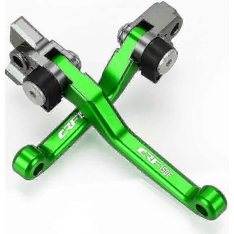 Levier de frein et d'embrayage CNC unique pour moto tout-terrain Honda CRF150F CRF 150 F 2003-2023 2022 2021 2020 2019 2018 2017 (1/5)