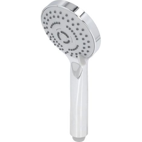 Handbrausekopf ohne Bohren mit Wandhalterung für den Brauseschlauch (1/5)