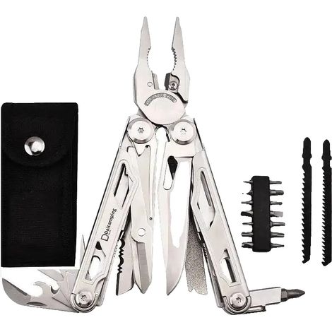 Multiherramienta, diseño ergonómico, funciones versátiles, DL30 Plata (1/2)