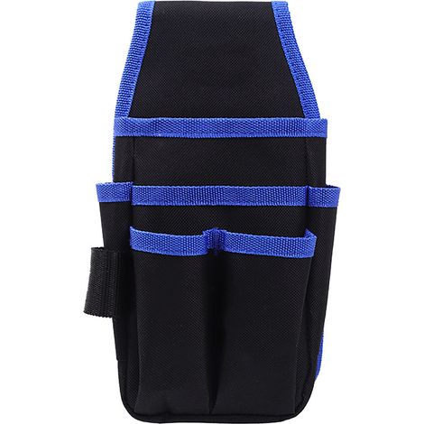 Multifunktionale Werkzeugtasche für Elektriker, Oxford-Gewebe, Gürteltasche für professionelle Reparaturen, Blau