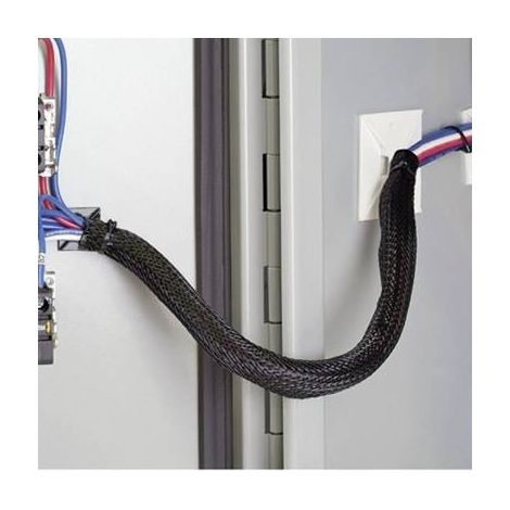 Panduit SE25PSC-TR0 guaina intrecciata nera protezione cavo