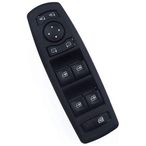 Bouton Lève Vitre Rétroviseur Avant Gauche Compatible avec Megane 3 Laguna 3 Fluence Estate 809610006R 254000015R 7700817337 13 Pins (1/5)
