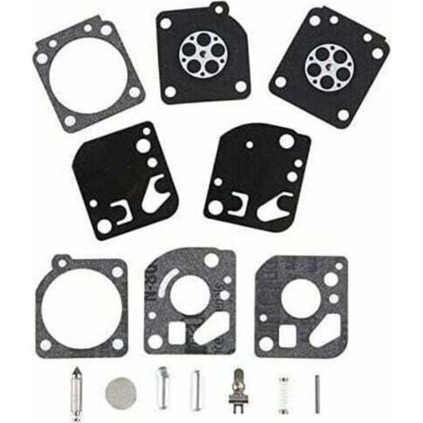 15pcs RB-29 Carburateur Kit de Réparation Membrane Joints Tronconneuse pour ZAMA C1U,Homelite UT-20004-A-B UT-20024-A-B UT-20044-A-B,Ryobi 26cc&30cc (1/4)