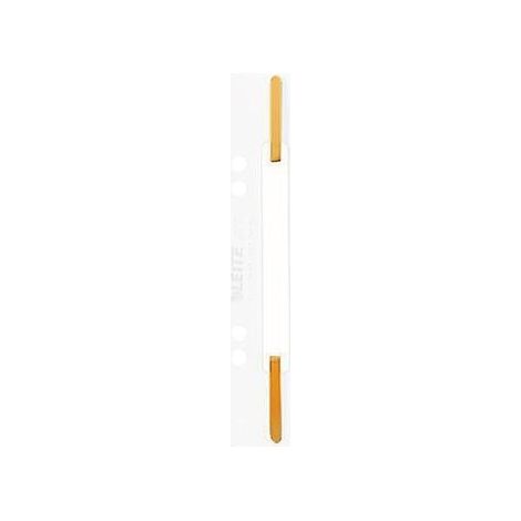 Leitz Heftstreifen kurz 37100001 35x158mm PP ws 25 St./Pack. (1/2)