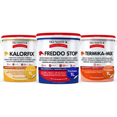 Kit professionale trattamento muri freddi e umidi tecnostuk (1/5)