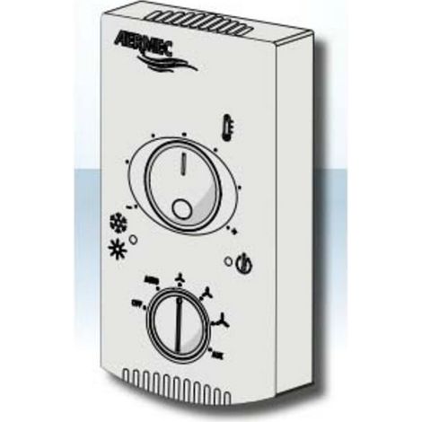Thermostat encastrable pour ventilo-convecteur d'une puissance de