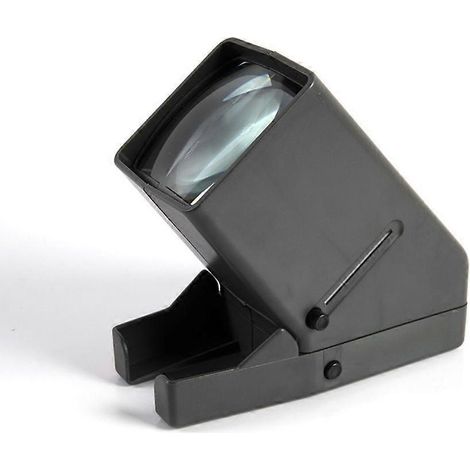 Visionneuse de diapositives 35 mm à LED avec grossissement 3X, visionneuse portable pour diapositives 35 mm