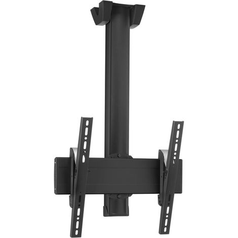 VOGEL'S CT 3044B Support d'écran avec rotation 360°, inclinaison 15°, pivotement 180°, VESA 75x75/100x100 mm, jusqu'à 25 kg, noi