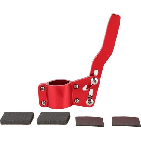 Extensión de intermitentes para coche, extensión de palanca de intermitentes para coche, kit de elevación de la posición de la varilla de giro del volante, accesorios rojos (1/5)