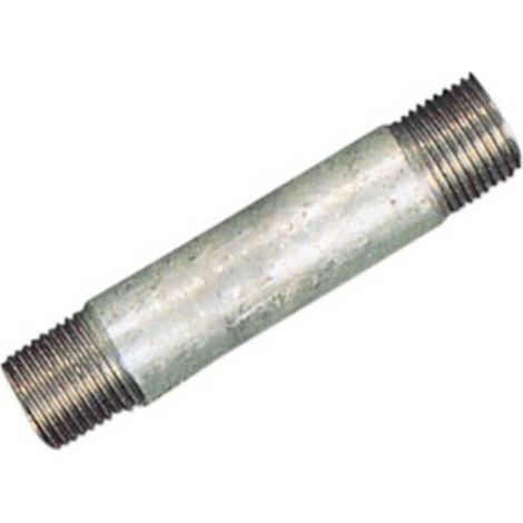 10 x TRONCHETTO ZINCATO 2 FILETTI 532 D 1/2X15 CM