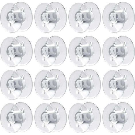 60 Pcs Canette Machine a Coudre Bobines pour Machine à Coudre Canette Plastique Canettes Machine à Coudre pour Brother Singer Kenmore Janome la Plupart des Machines à Coudre (1/4)